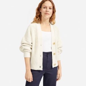 Everlane Texture Cropped Cardigan XXS